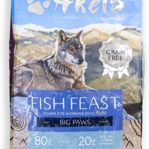 Akela Big Paws 80:20 Fish Feast Complete Working Dog Food